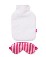 HEMA Warmwaterkruik En Slaapmasker Ijsje - thumbnail