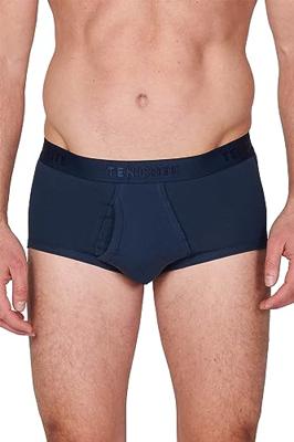 2-Pack Classic slip heren met gulp - 32320 - Heren ondergoed met sluiting - Biologisch katoen