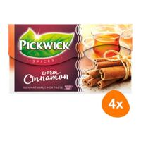 Pickwick - Spices Warm Cinnamon zwarte thee - 4x 20 zakjes - thumbnail