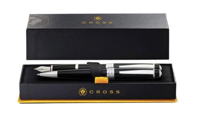 Schrijfset cross balpen en vulpen bailey m zwart