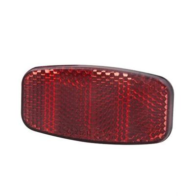 Spanninga reflector bagagedrager 80mm rood