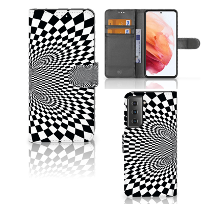 Samsung Galaxy S21 | Book Case | Illusie Samsung Galaxy S21 | Book Case | Illusie