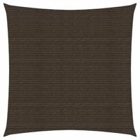 Zonnezeil 160 g/m² 7x7 m HDPE bruin - thumbnail