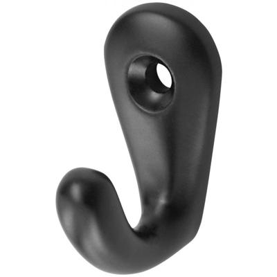 Hermeta 0557-70 handdoekhaak enkel zwart