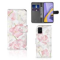 Samsung Galaxy A51 Hoesje Lovely Flowers - thumbnail