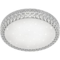 LED Plafondlamp 27W - Dimbaar Warm Wit 3000K - Sterlicht Effect - Mat Wit Acryl - thumbnail