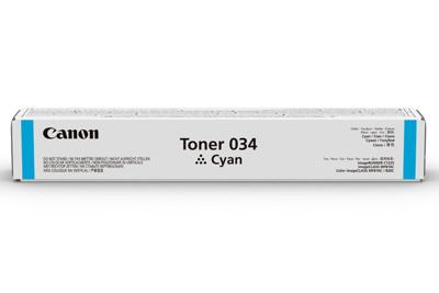 Canon 034 toner cyaan Canon 034 toner cyaan
