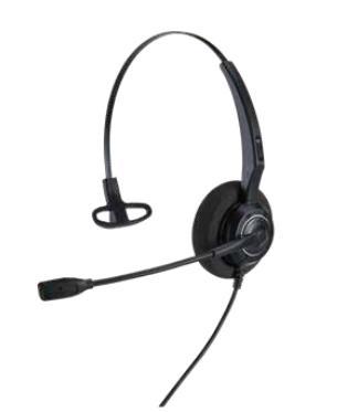 Alcatel-Lucent Enterprise AH 11 U telefoonheadset USB snoergebonden On Ear zwart 3MK08009AA