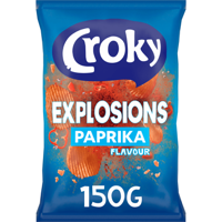 Croky Chips Explosions Paprika 150g bij Jumbo - thumbnail