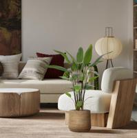 Water Canna Kunstplant 120cm - thumbnail