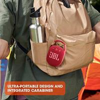 JBL Clip 4 Mono draadloze luidspreker Rood 5 W - thumbnail