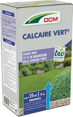 DCM Groen kalk voor gazon - 2 kg