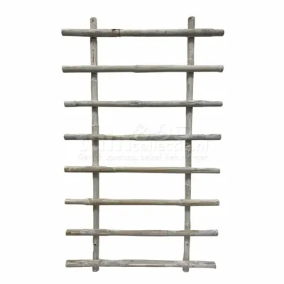 Wandrek Hout 100x60cm White Wash