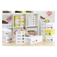 Etiket Avery A5 papier rond 15mm ROOD 960 stuks 96 per vel - thumbnail