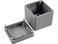 Hammond Electronics 1590ZGRP084 Universele behuizing 80.5 x 75.5 x 75 Polyester Grijs 1 stuk(s) - thumbnail