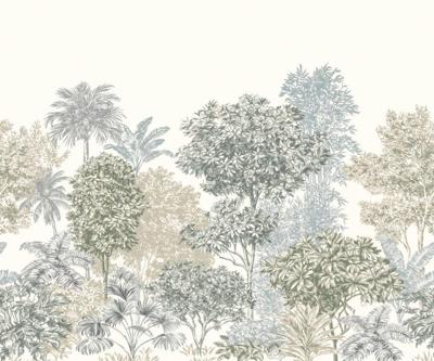 Noordwand Komar Infinity 2; Komar Pure 2 Fotobehang Painted Palms - IF3-041
