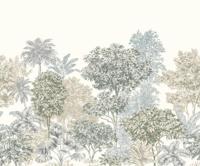 Noordwand Komar Infinity 2; Komar Pure 2 Fotobehang Painted Palms - IF3-041 - thumbnail