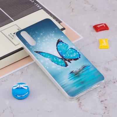 Voor Huawei P20 Pro Noctilucent TPU zachte Back Cover beschermende Cove