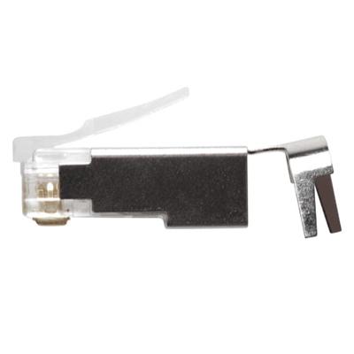 ACT RJ45 (8P/8C) CAT6A afgeschermde modulaire connector voor ronde kabel met massieve of soepele ade