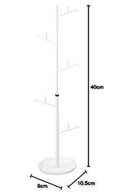 Yamazaki Sieradenrekje - Branch - Wit