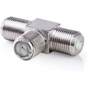 Nedis Adapter satelliet en Anten naar F-bus - 2x F-bus