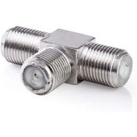 Nedis Adapter satelliet en Anten naar F-bus - 2x F-bus - thumbnail
