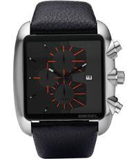 Horlogeband Diesel DZ4178 Leder Zwart 30mm Horlogeband Diesel DZ4178 Leder Zwart 30mm