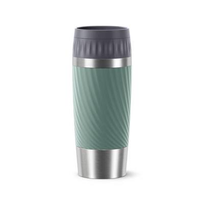 Tefal Travel Mug Easy Twist N2011710 RVS/Groen 0.36L Tefal Travel Mug Easy Twist N2011710 RVS/Groen 0.36L