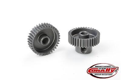 Team Corally - 64 DP Pinion - Short - Hard Anodised Aluminium - 35T - 3.17mm as