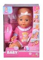 New Born Baby born baby born baby pop met accessoires 4dlg. - thumbnail