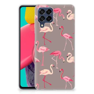 Samsung Galaxy M53 | TPU Hoesje | Flamingo