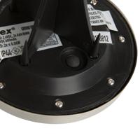 Ranex Ra-5000389 Ronde Led Solar Grondspot Geborsteld Rvs Glas - thumbnail