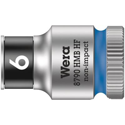 Wera 8790 HMB HF 05003740001 Dop (zeskant) Dopsleutelinzetstuk Houderfunctie 6 mm 6 mm 3/8 (10 mm)
