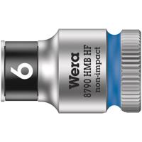 Wera 8790 HMB HF Zyklop Hand- en Machinedop, met 3/8"-aandrijving met vasthoudfunctie, 6.0 x 29.0 mm - 1 stuk(s) - 05003740001 - thumbnail