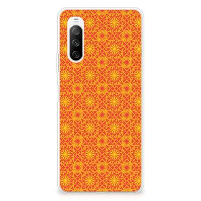 Sony Xperia 10 III | TPU bumper | Batik Oranje Sony Xperia 10 III | TPU bumper | Batik Oranje