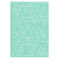 Zeefdruk Stencil - Geografische Print - thumbnail