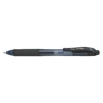 Gelschrijver pentel bl107 energel-x m zwart