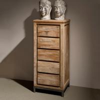 Tower Living Industriële Ladekast 'Venetië' met 5 laden - thumbnail