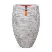 Capi Nature Rib NL vase luxe 39x60cm bloempot ivoor - thumbnail