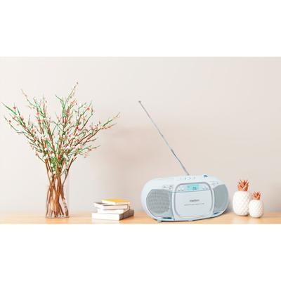 Radio CD - MEDION - FM - 2x2,2W RMS - Blauw