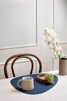 LIND DNA - Dinner Mat Curve - Placemat 37x44cm Nupo Midnight Blue - thumbnail