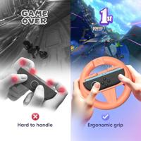 Oniverse Racing Wheel Nintendo Switch 2 Controllerhouder 4-Pack - thumbnail