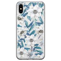 iPhone X/XS transparant hoesje - Touch of flowers - thumbnail