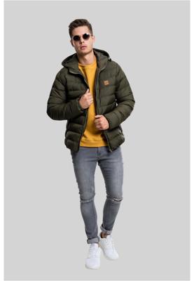 Urban Classics / Gewatteerde jassen Basic Bubble in olijfgroen Urban Classics / Gewatteerde jassen Basic Bubble in olijfgroen