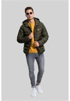 Urban Classics / Gewatteerde jassen Basic Bubble in olijfgroen - thumbnail