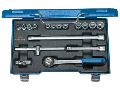 Gedore Dopsleutelset 3/8" 17-dlg. - 6235980