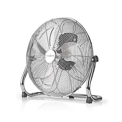 Nedis Vloerventilator | 400 mm | 3 Snelheden | Kantelbaar | Metaal | 1 stuk - FNFL10CCR40 FNFL10CCR40