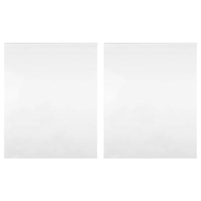 VidaXL Spiegelfolies 2 stuks zelfklevend 60x200 cm pet