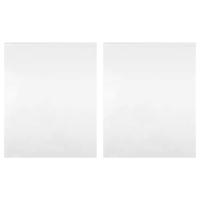 VidaXL Spiegelfolies 2 stuks zelfklevend 60x200 cm pet - thumbnail