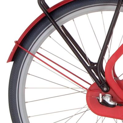 Cortina spatbordstang achter 28 common true red matt